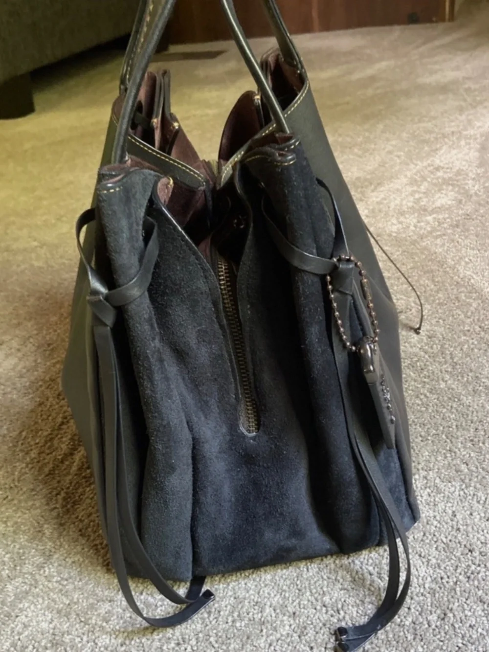 Coach inside clean